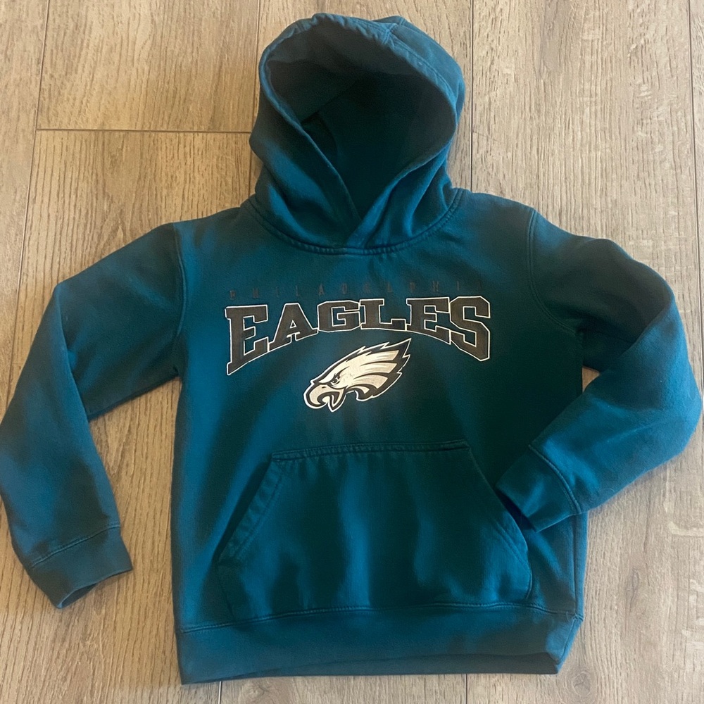 Eagles Kids Teal Hoodie